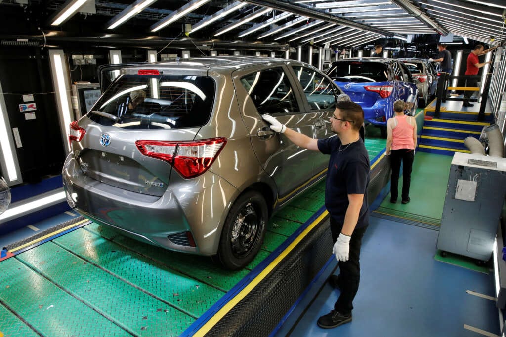 Toyota’s Nov global vehicle production rises 1.5% to record 833,104