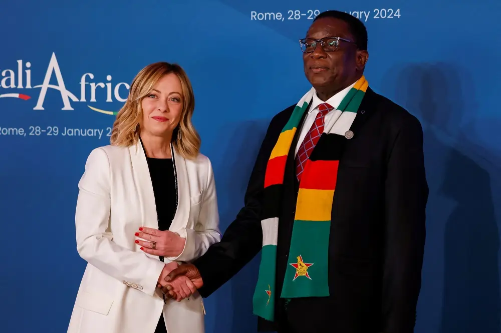 Italy’s Meloni seeks new partnership with Africa, funds limited