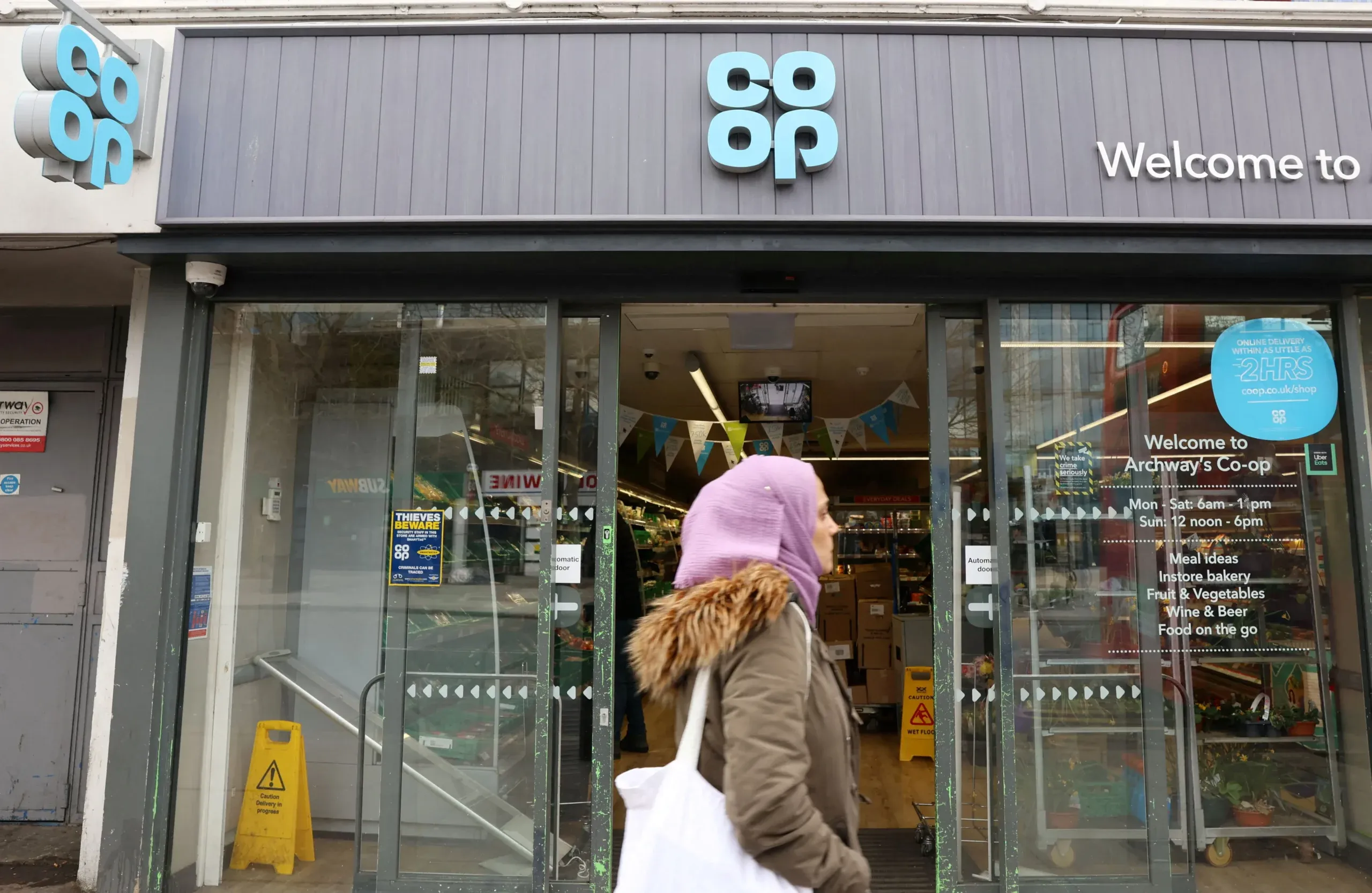 Britain’s Co-op profit slides after petrol forecourt sale