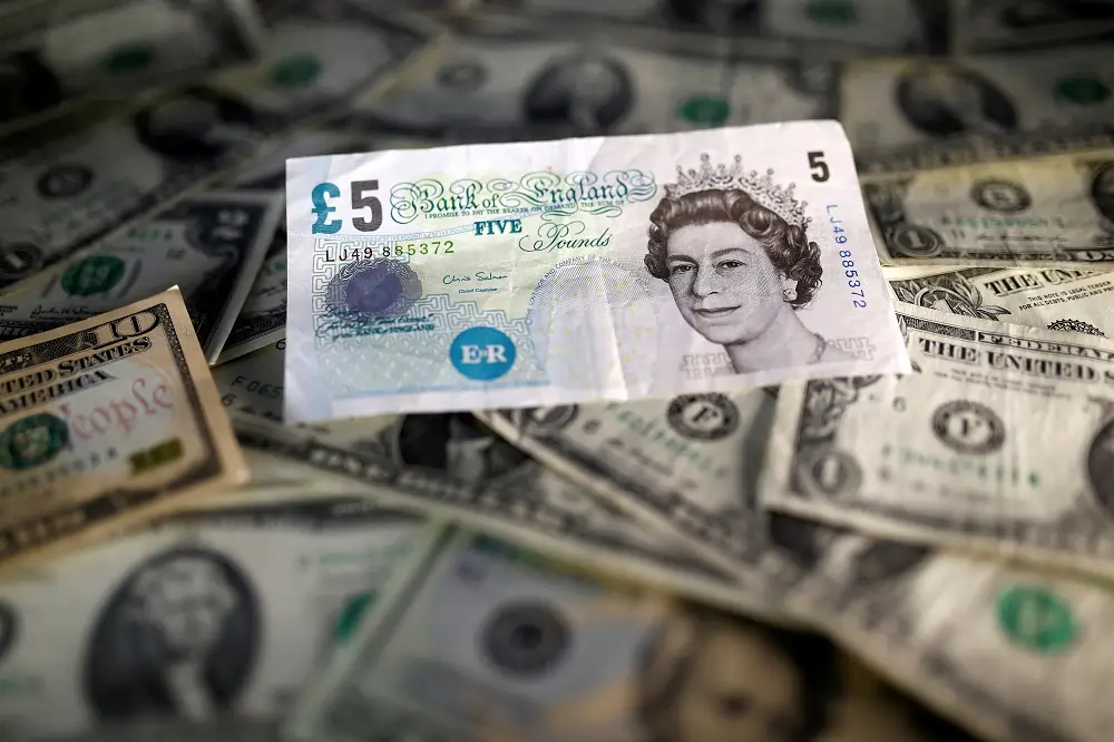 Sterling rises vs dollar, euro boosted by strong UK retail sale data