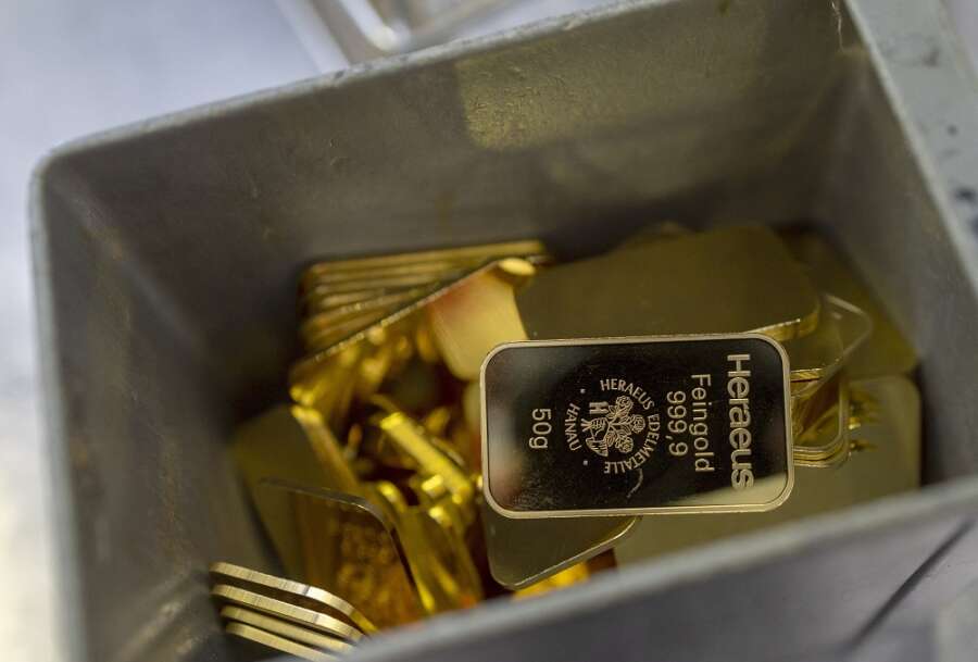 Swiss gold exports to China slow but shipments to Turkey surge