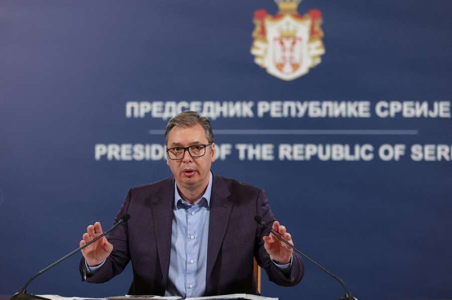 Serbia’s Vucic dissolves parliament, sets snap vote for Dec 17