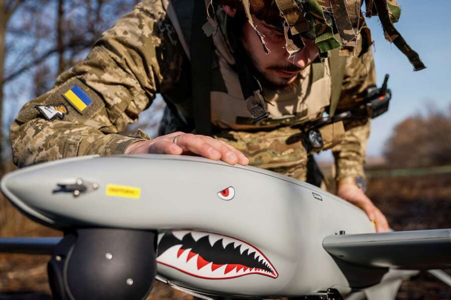The drones fighting cat and mouse battles behind Russian front lines in Ukraine