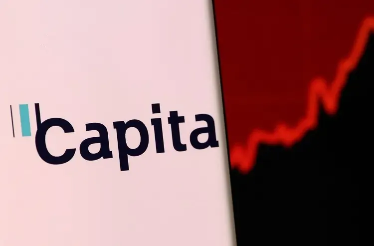 UK’s Capita surges about 23% on sale of software business