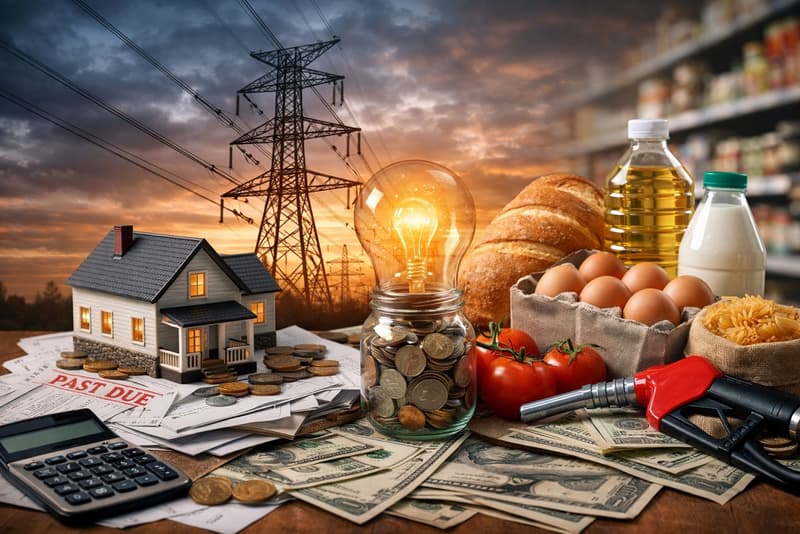 Why Essentials like Rent, Power, and Food Now Feature More Heavily in Financial Stress