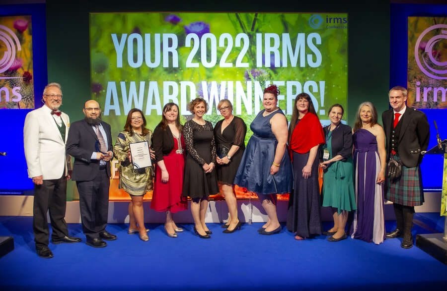 Information and Records Management Professionals Recognised With IRMS Awards 2022