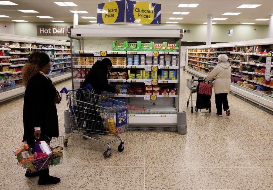 UK shop price inflation hits record 8% in January: BRC