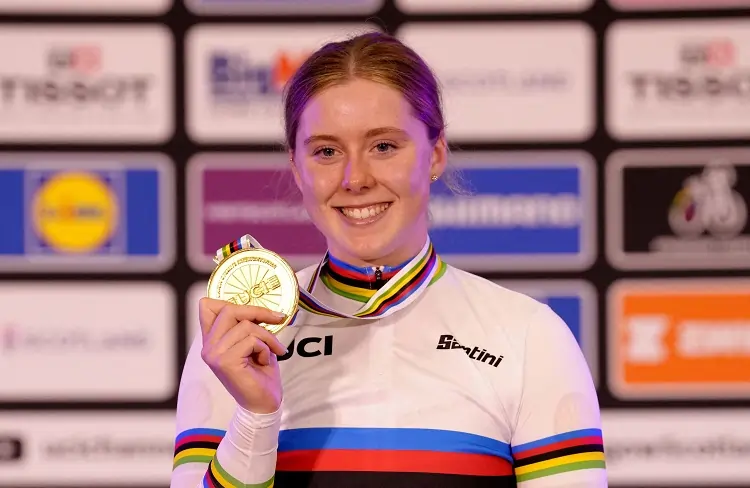 Cycling-Britain’s Finucane sets out target for triple gold in LA