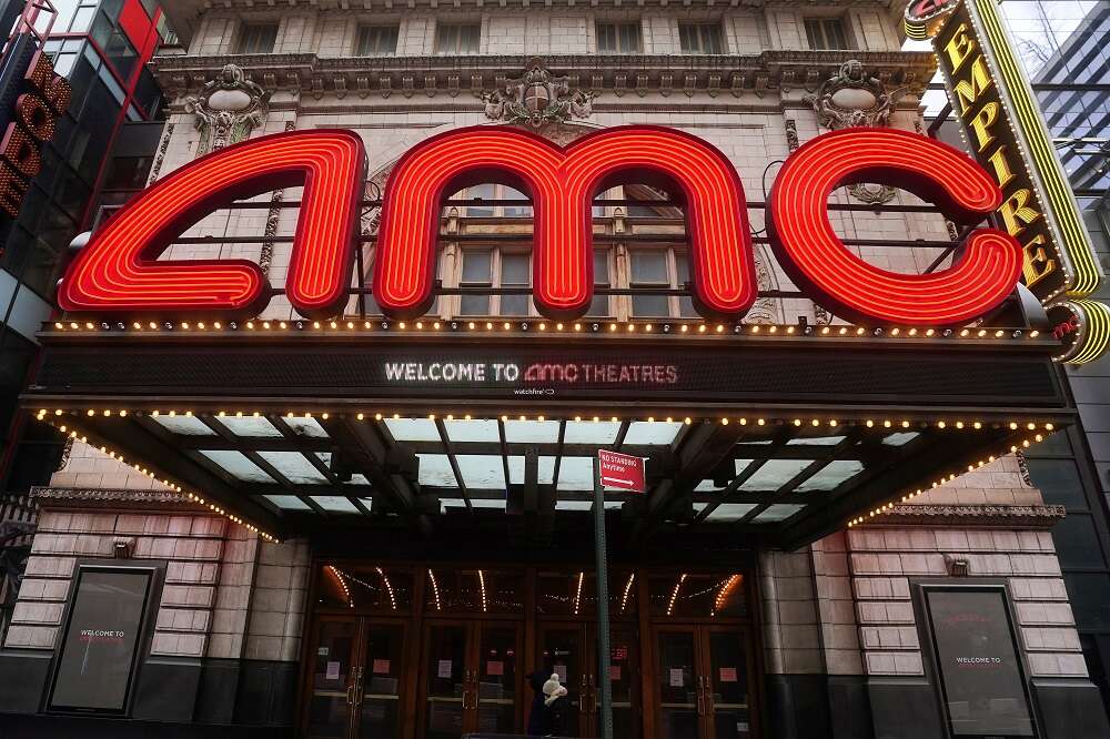 AMC falls after Cineworld’s bankruptcy warning on day ‘APE’ starts trading