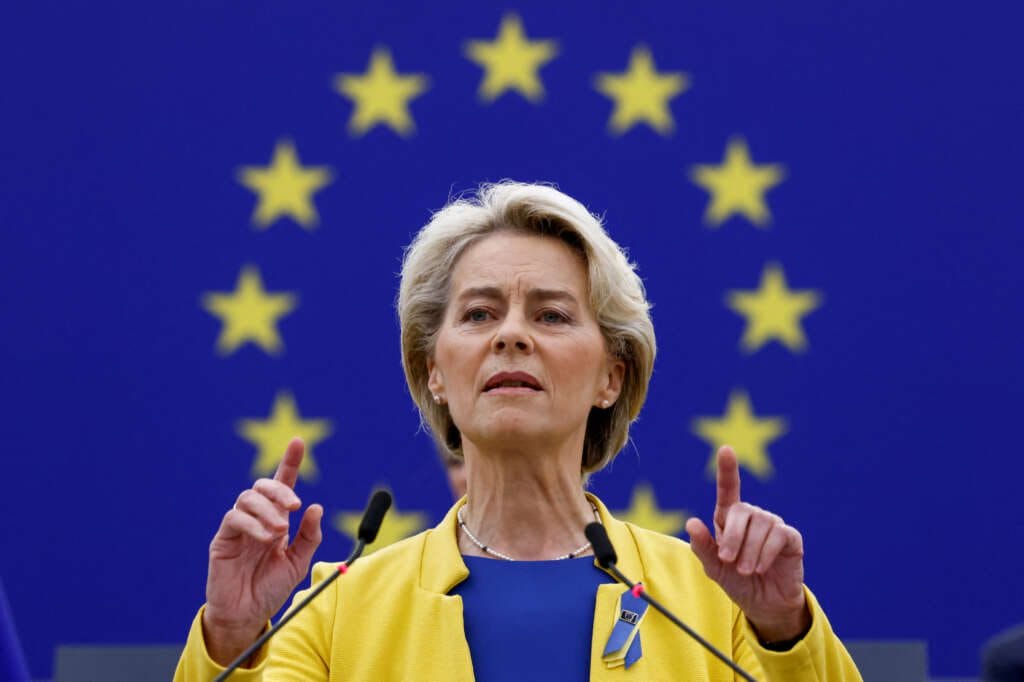EU will propose windfall levies on energy firms, von der Leyen says