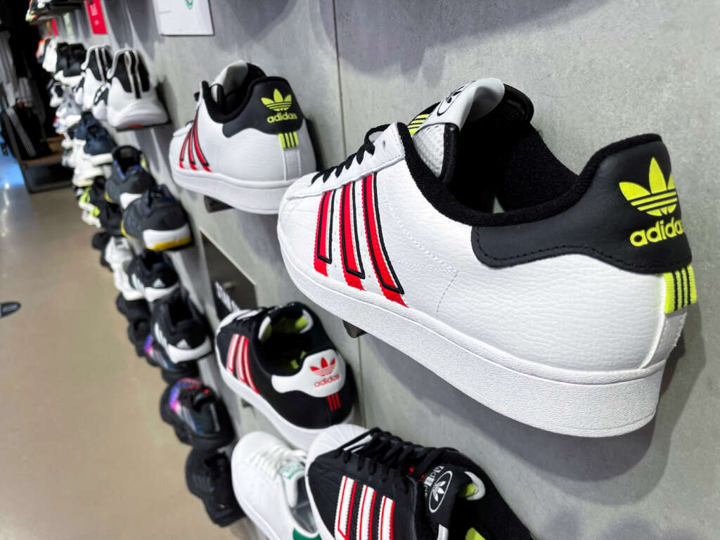 Adidas shares leap on results but CEO warns of bumpy year