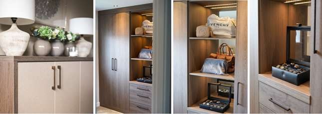 Bespoke fitted bedrooms with Varenna & Langham by Daval