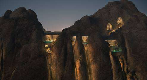 Designs unveiled for Saudi Arabia’s captivating Desert Rock mountain resort