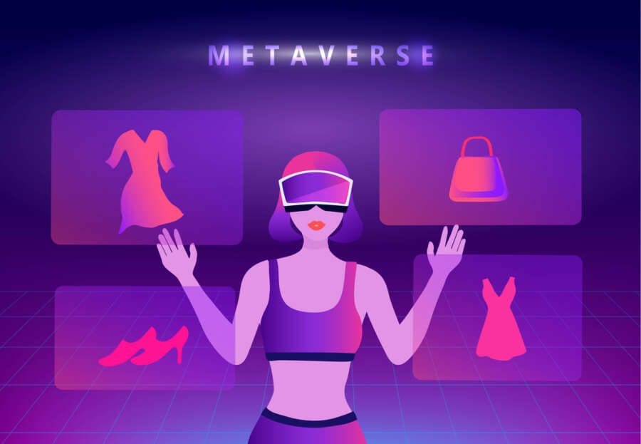 Personalisation through fashion in the metaverse.