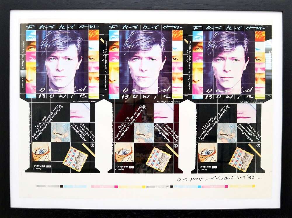 David Bowie album art and photographs headed for auction