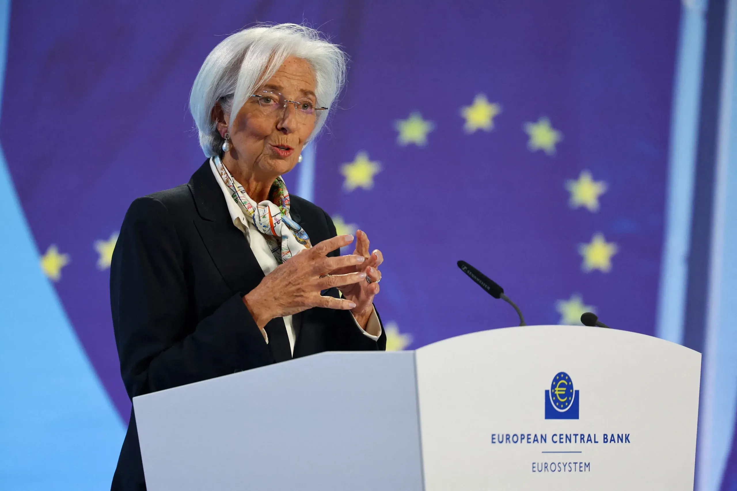 ECB cannot commit to rate path even after first cut, Lagarde says