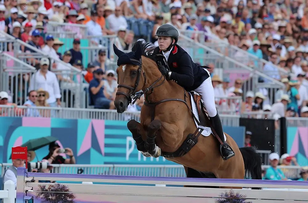 Olympics-Equestrian-Britain win team jumping gold ahead of US and France