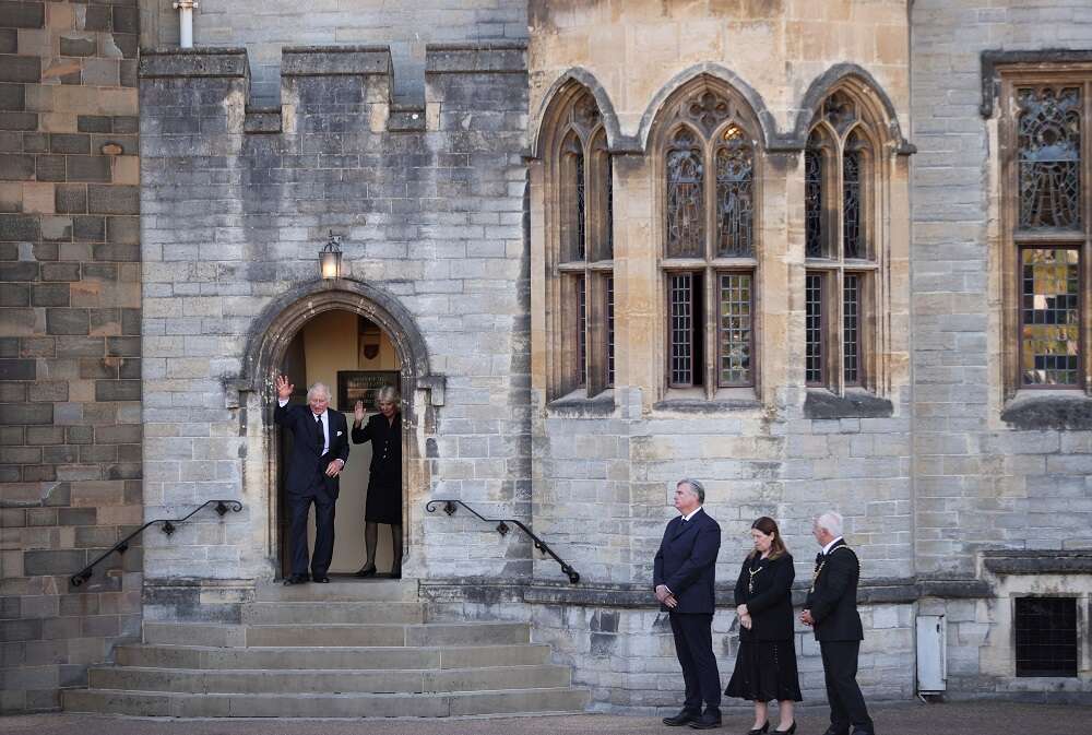Once Prince of Wales, Charles returns as king