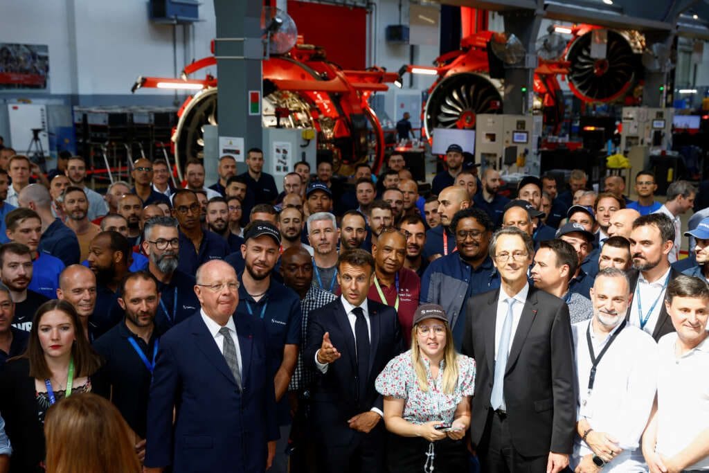 France’s Macron vows to boost sustainable aviation fuel production