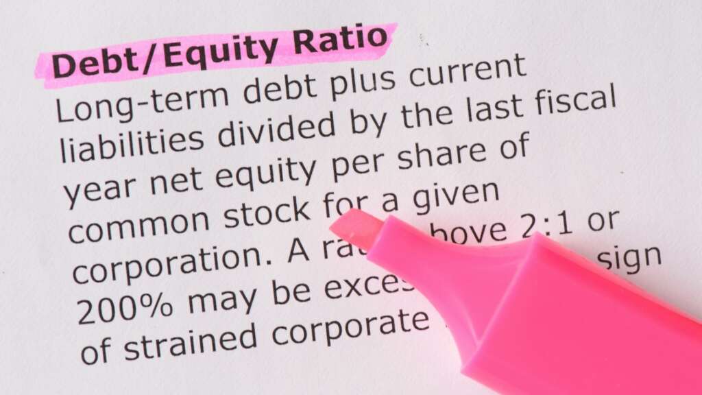 The Debt To Equity Ratio And Its Benefits