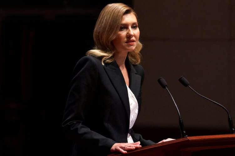 Ukraine’s first lady to be guest of honor at EU State of Union