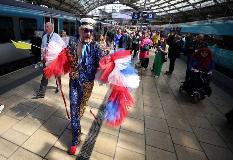 Eurovision 2023 opens with acts walking Liverpool’s ‘Turquoise Carpet’