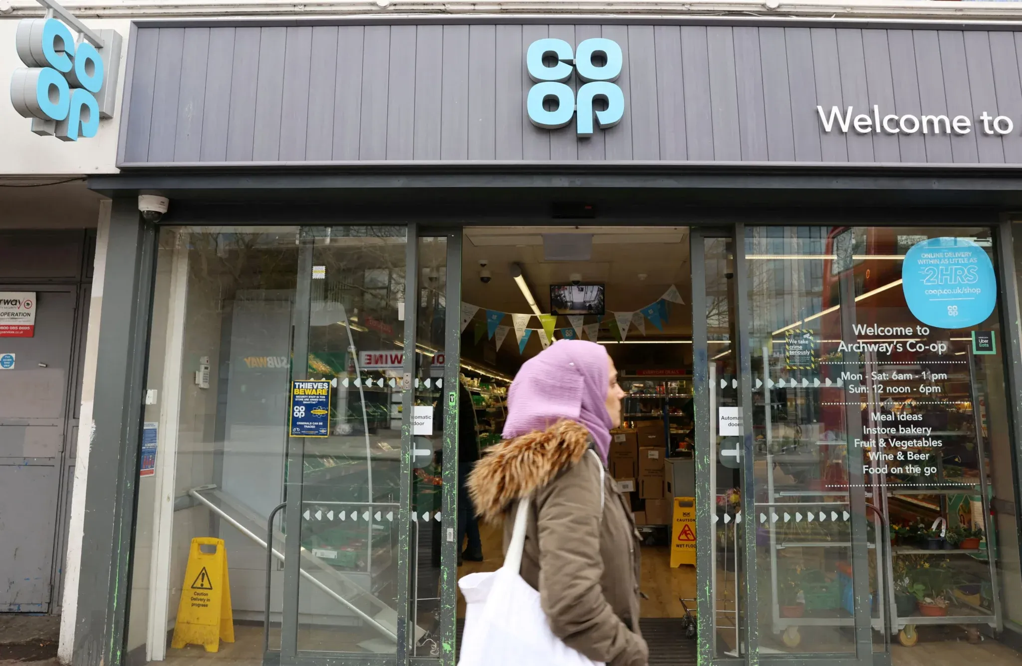 Britain’s Co-op profit slides after petrol forecourt sale
