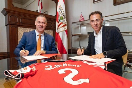 B2BINPAY and Athletic Club Continue Partnership Into New Season