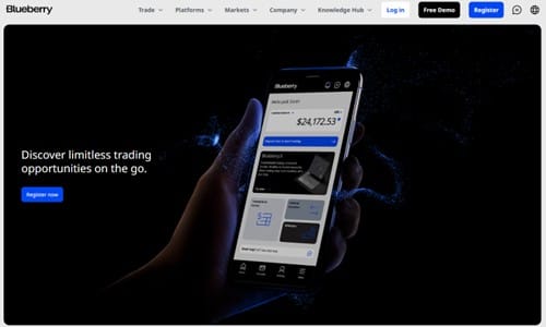 Blueberry Launches New Brand and Website, Signalling a Focus on Clarity, Precision and Trader Empowerment