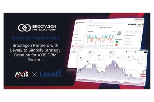 Broctagon Partners with Level2 to Simplify Strategy Creation for AXIS CRM Brokers
