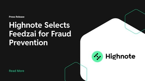 ​​AI-Native Fraud Prevention Company, Feedzai, Partners with Highnote to Secure Acquiring Business Line