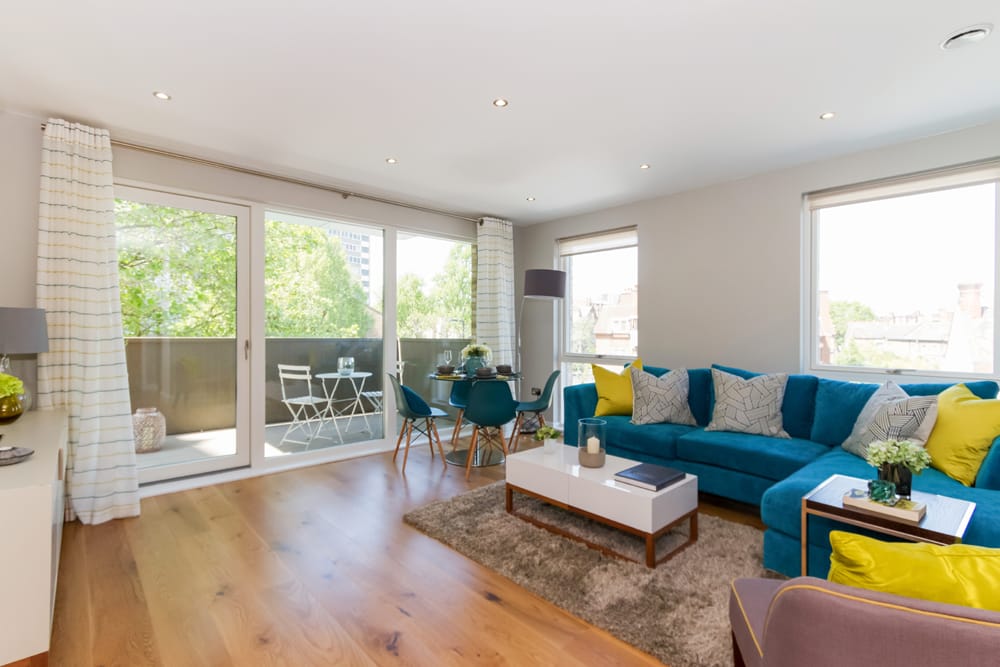 Living area - Apartment - Harvard Gardens - L&Q