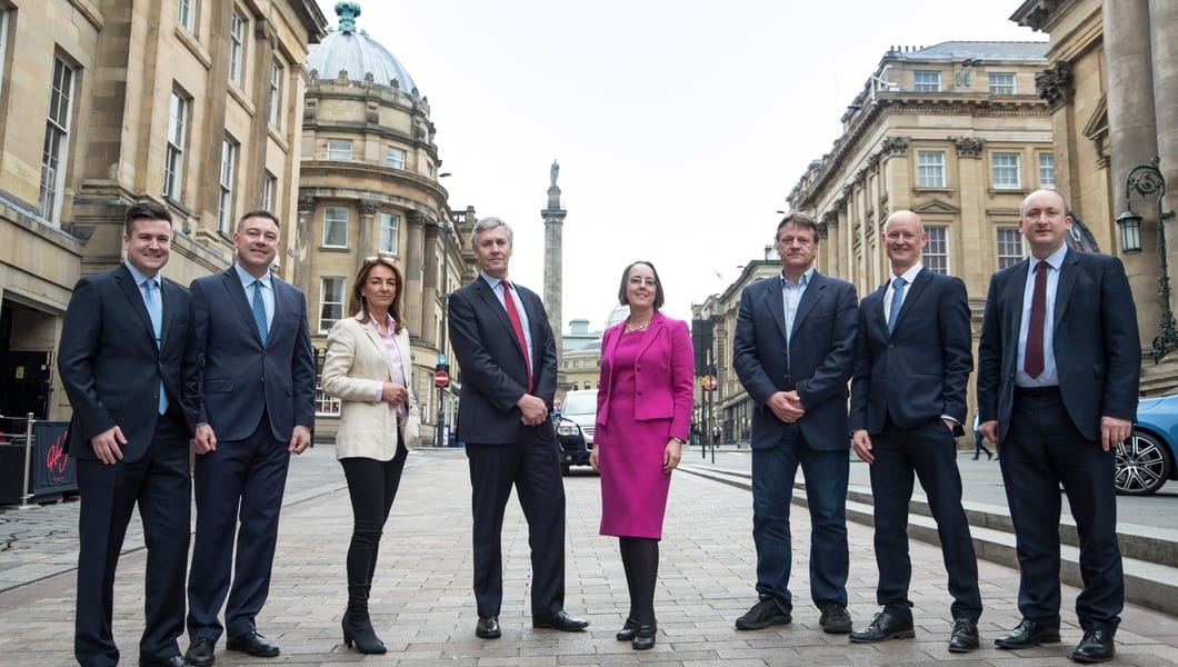 L-r: Ian Wilson - Mercia Fund Managers, Michael Vassallo - Maven Capital Partners, Dawn Dunn - The North East Fund, Andrew Mitchell - The North East Fund, Yvonne Gale - NEL, Ian Richards - Northstar Ventures, Jason Hobbs - The North East Fund and Alastair Smith - The North East Fund