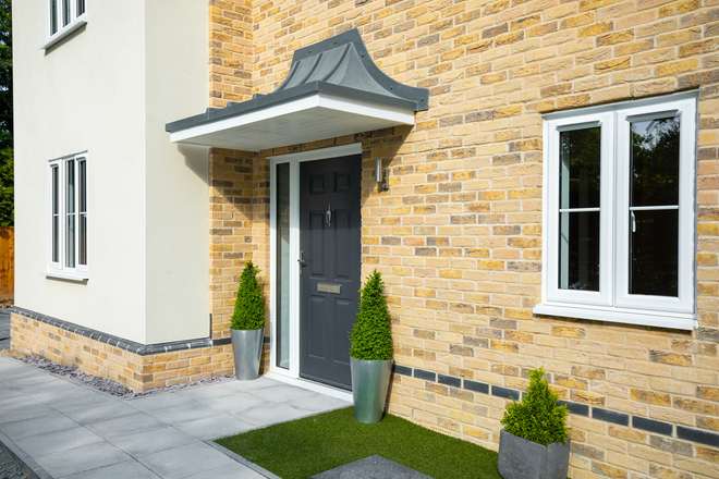 Situated within a mature landscaped setting, the houses have been designed with an open plan kitchen and living area as well as a study and cloakroom.