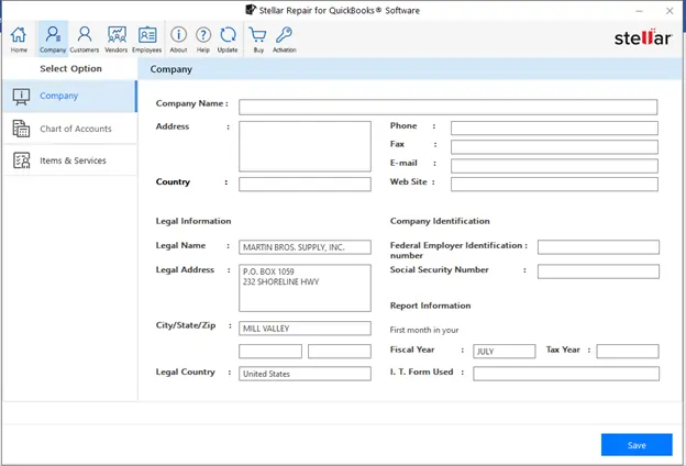 Stellar Repair for QuickBooks