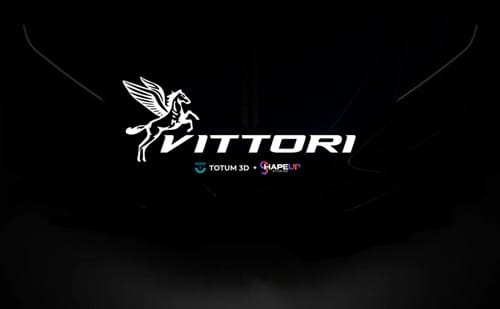 Vittori Partners with Totum 3D and ShapeUp Studios for Titanium Additive Production
