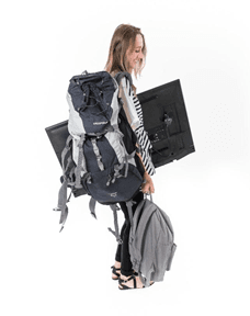 What it looks like if you try to carry around the 50 extra items instead of a smartphone