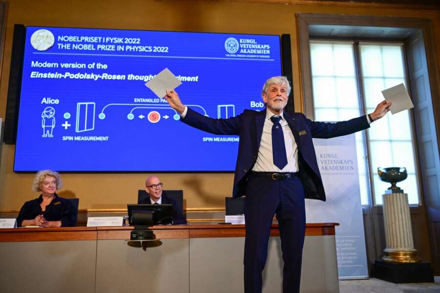 Nobel physics prize goes to sleuths of ‘spooky’ quantum science