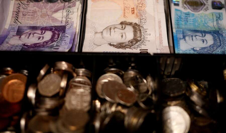 Sterling snaps four-day drop, but gilt-market havoc tempers gains