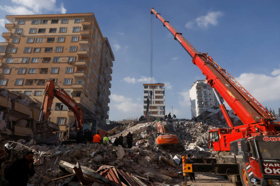A crane, for God’s sake’: Inside the struggles of Turkey’s earthquake response