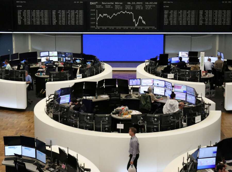 European stocks slip amid Middle East conflict jitters