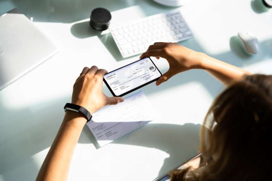 When only a cheque will do…