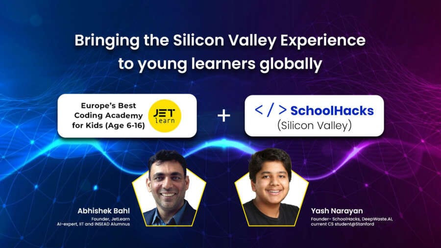 JetLearn Acquires SchoolHacks to Bring the ‘Silicon Valley Experience’ to Young Learners Globally