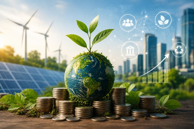 Sustainable finance and green growth