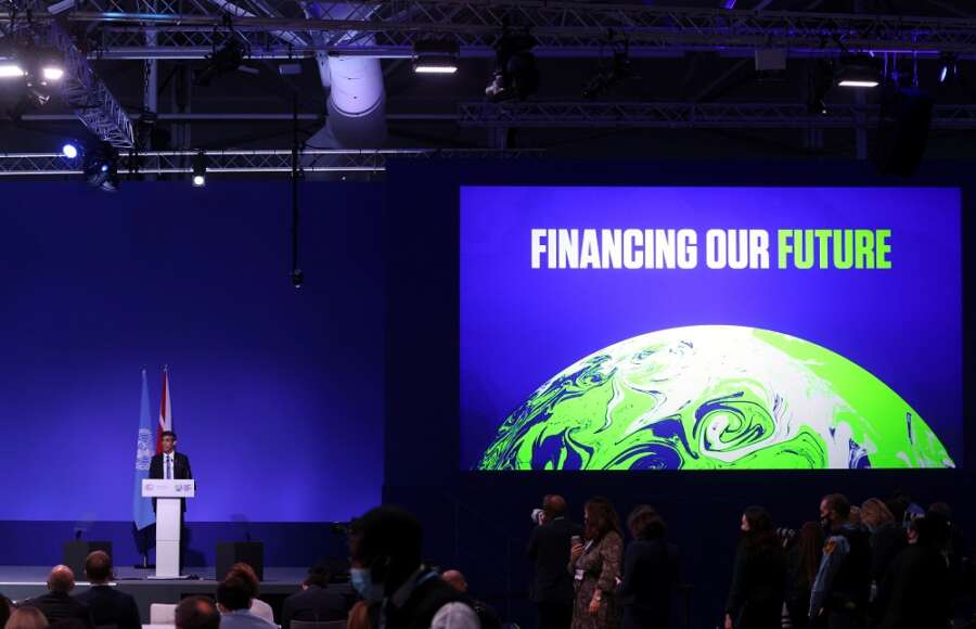 COP26 coalition worth $130 trillion vows to put climate at heart of finance