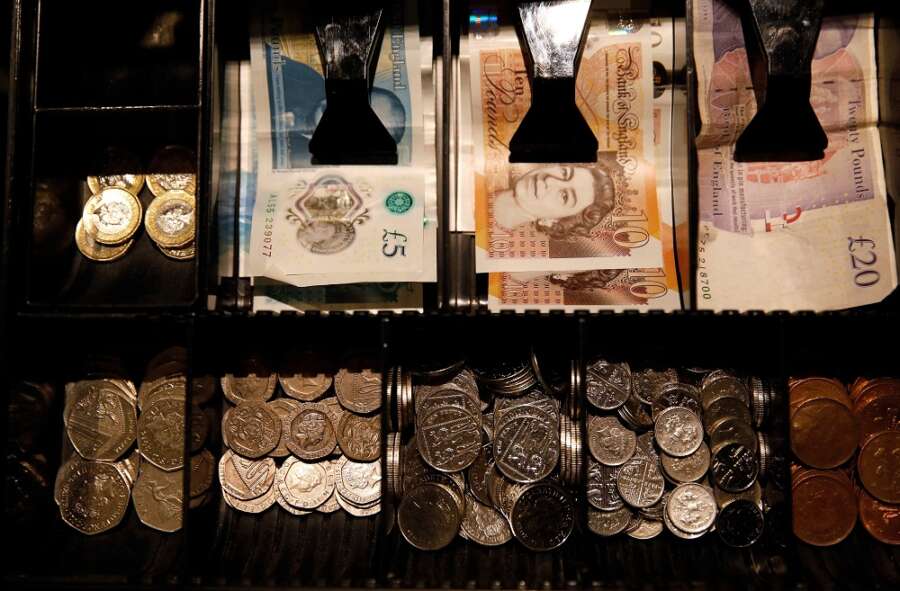 Sterling falls to weakest since early 2021 against euro