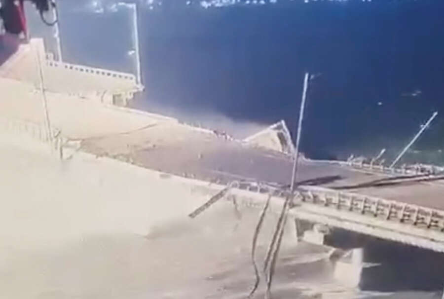 Crimea bridge blast: why is bridge important and what happened to it
