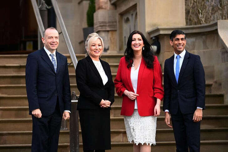 UK minister to meet with U.S. lawmakers on restoration of Northern Ireland government