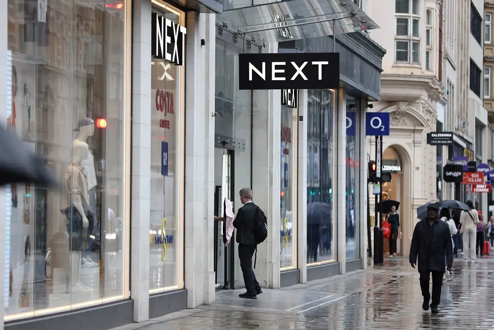 Britain’s Next keeps profit guidance after first-quarter sales rise