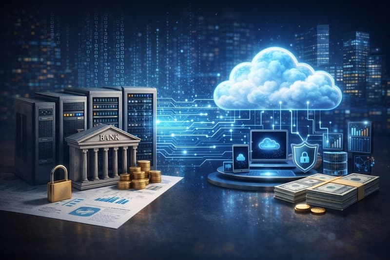 The Shift from Legacy Systems to Cloud-Based Infrastructure in Financial Services
